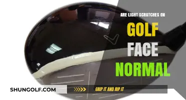 Are Light Scratches on Golf Club Faces Normal? Here's What to Know