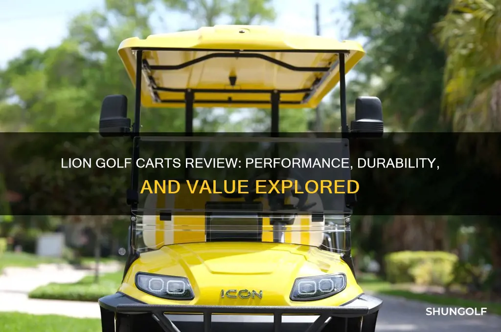 are lion golf carts any good