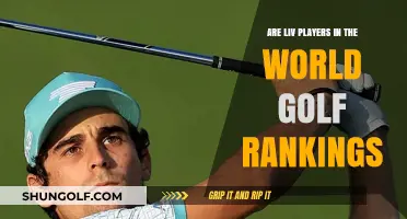 Exploring the Presence of LIV Players in World Golf Rankings