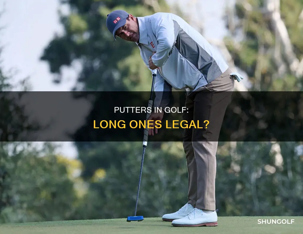 are long putters allowed in golf