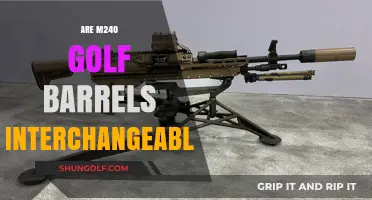 Golf Barrels: Are M240 Series Interchangeable?