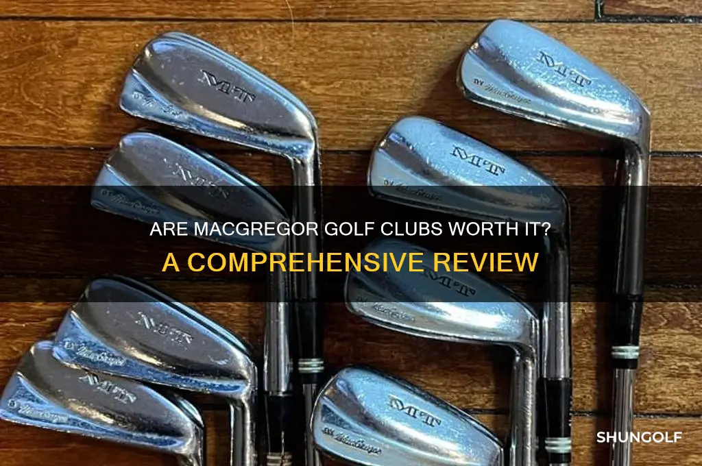 are macgregor golf clubs good
