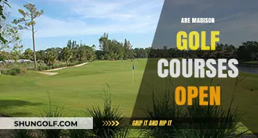 Are Madison Golf Courses Open? Current Status and Updates