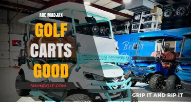 Are Madjax Golf Carts Good? A Comprehensive Review and Analysis