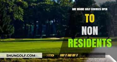 Maine Golf Courses: Access for Non-Residents Explained