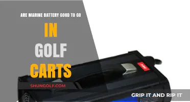 Marine Batteries in Golf Carts: Pros, Cons, and Performance Insights
