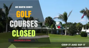 Martin County Golf Courses: Current Status and Closure Updates