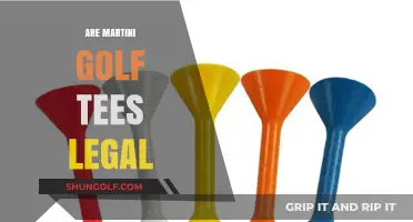 Golf Tees: Martini Tees and Legality