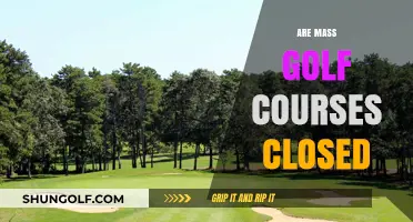 Are Mass Golf Courses Closed? Current Status and Updates