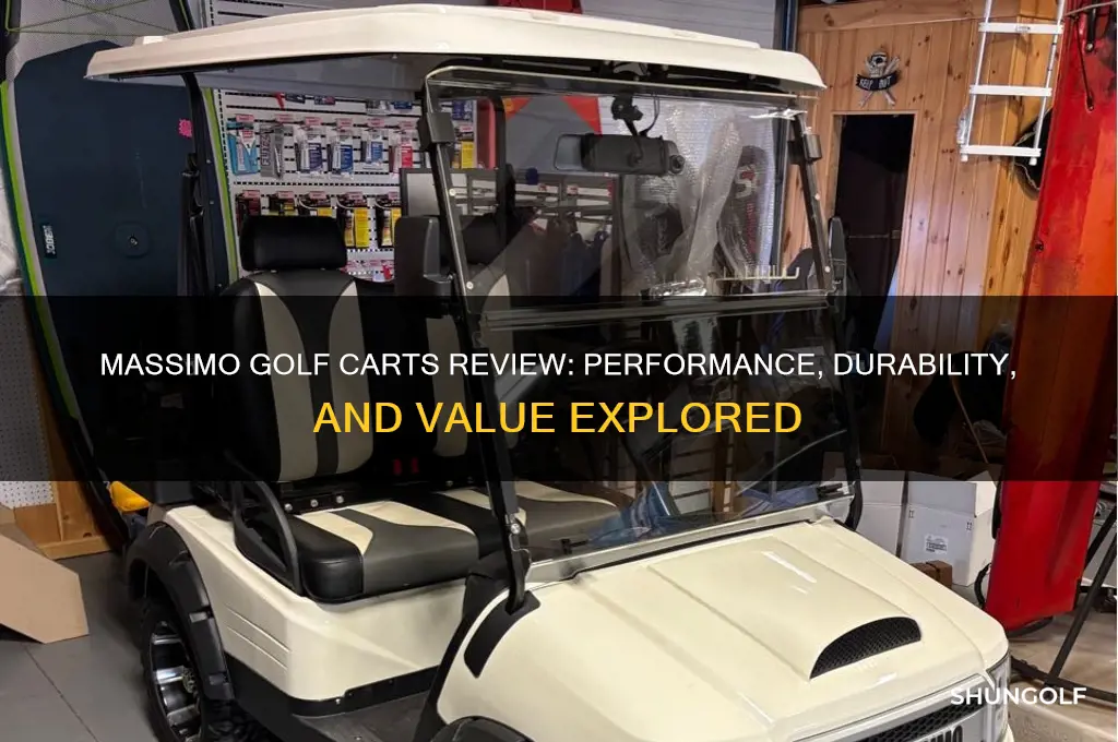 are massimo golf carts any good