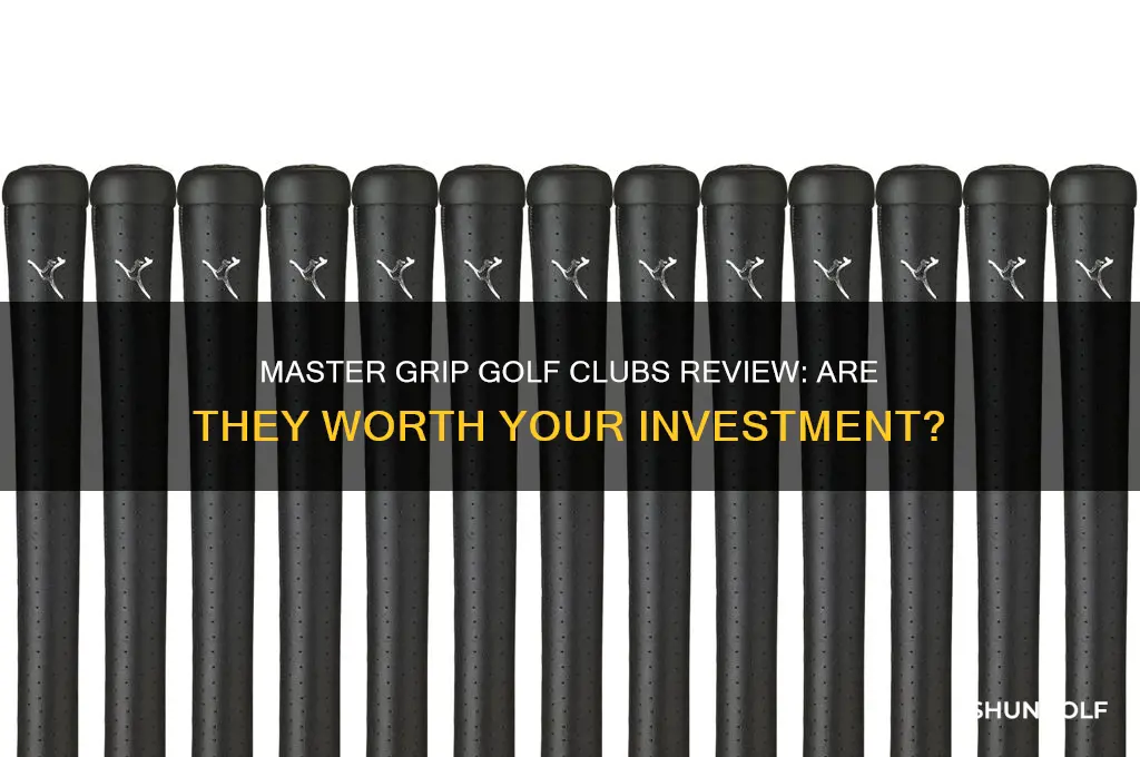 are master grip golf clubs good