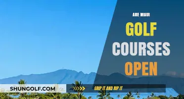 Maui Golf Courses: Current Open Status and Updates for Players