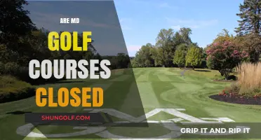 Are MD Golf Courses Closed? Current Status and Updates