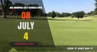 Memphis Golf Courses: Open or Closed on July 4th?
