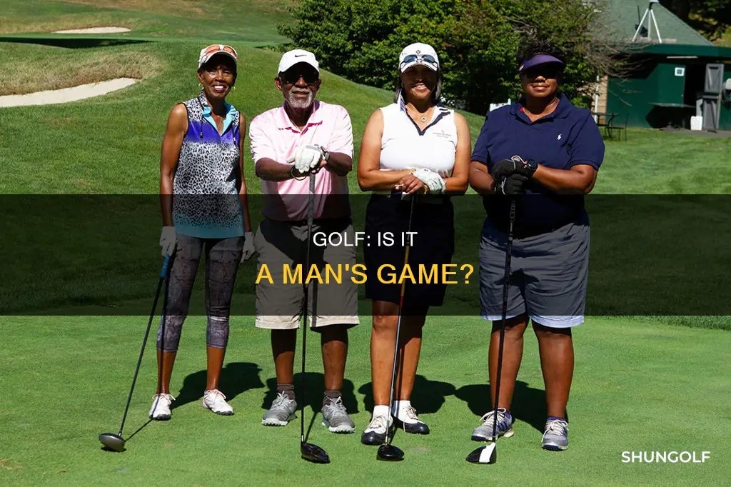 are men better at golf