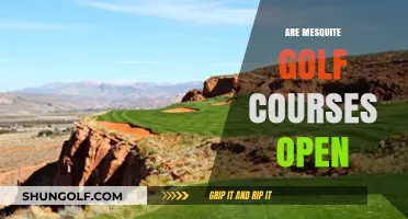 Are Mesquite Golf Courses Open? Current Status and Updates