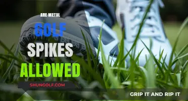 Metal Golf Spikes: Are They Permitted?