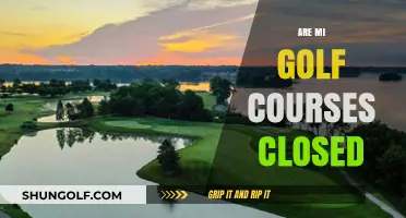 Are MI Golf Courses Closed? Current Status and Updates
