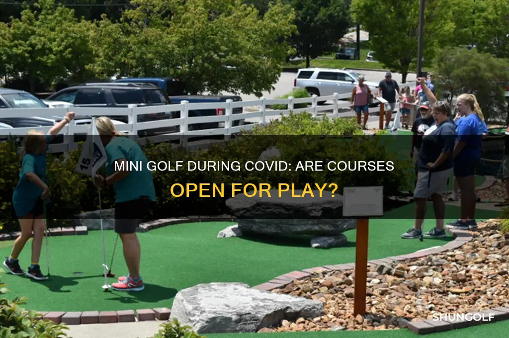are mini golf courses open during covid