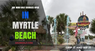 Are Myrtle Beach Mini Golf Courses Open? Your Guide to Playing