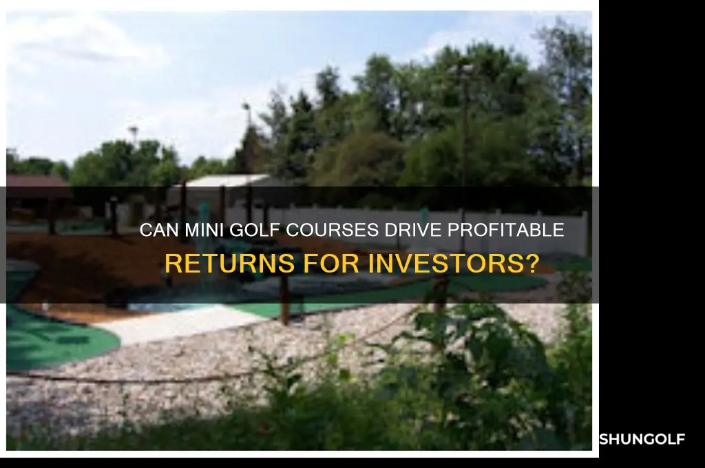 are mini golf courses profitable
