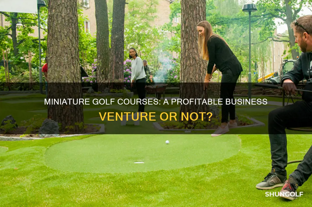 are miniature golf courses profitable