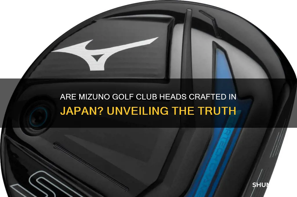 are mizuno golf club heads made in japan