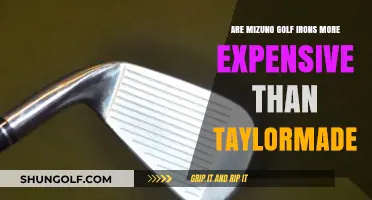 Mizuno vs. TaylorMade Golf Irons: Which Brand Costs More?