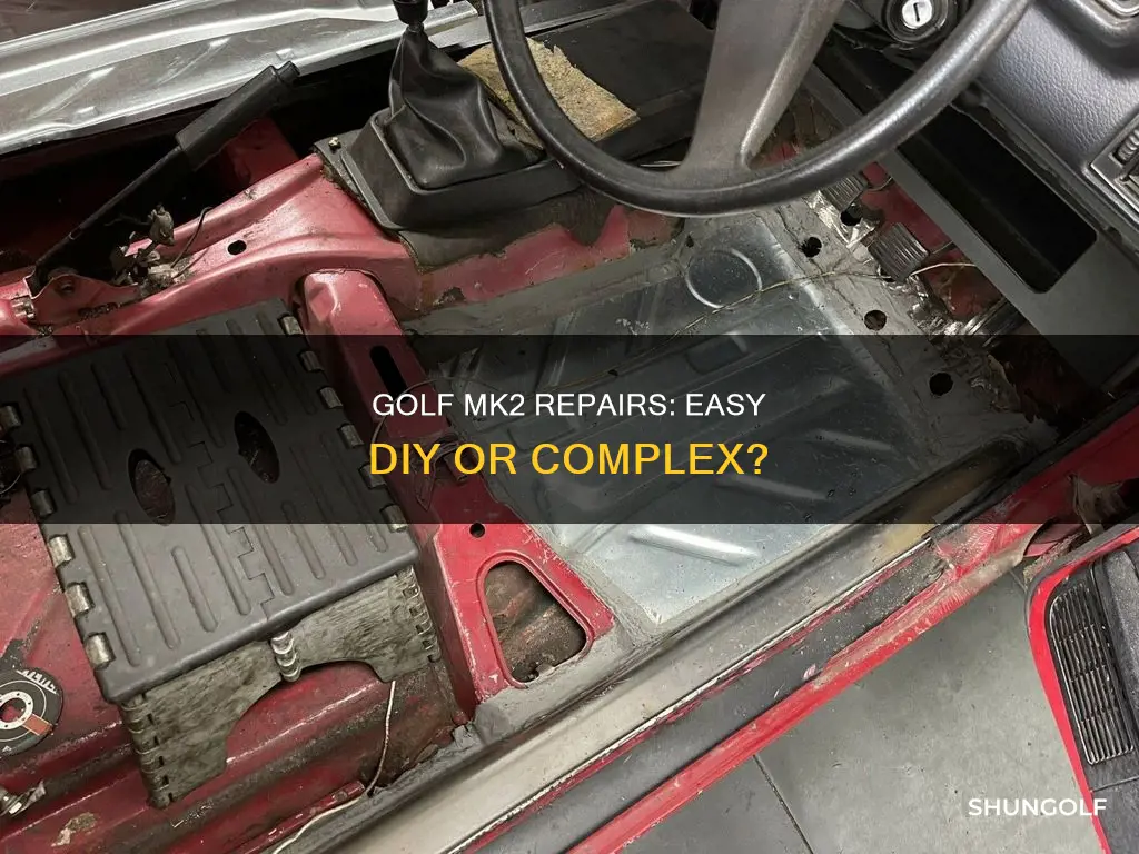 are mk2 golfs easy to fix