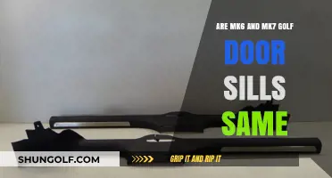 Mk6 vs. Mk7 Golf Door Sills: Are They Interchangeable?