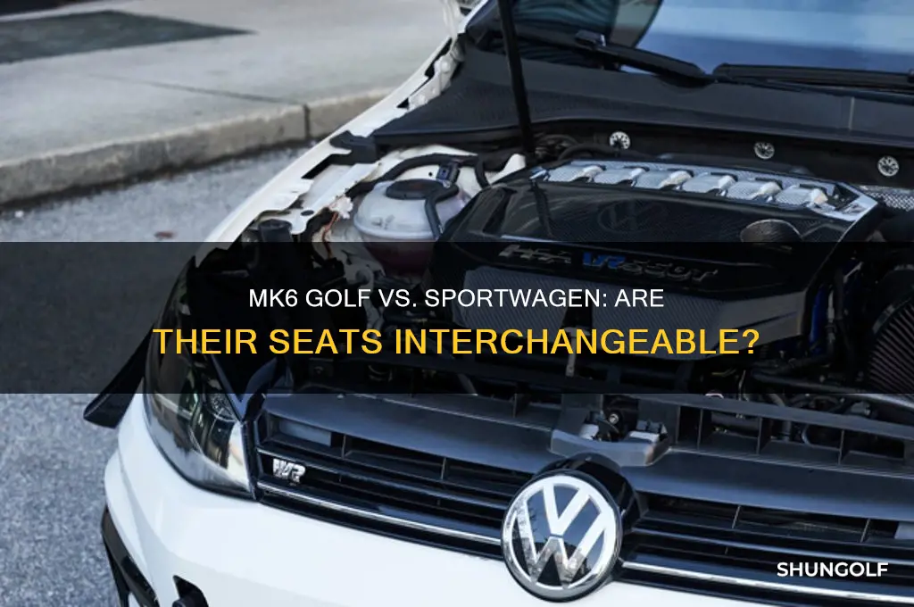are mk6 golf seats interchangeable with mk6 sportwagen