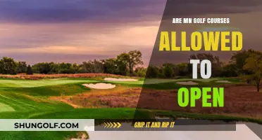 Are Minnesota Golf Courses Allowed to Open? Current Rules Explained