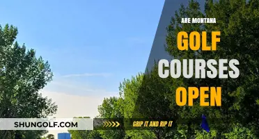 Montana Golf Courses: Current Open Status and Seasonal Updates