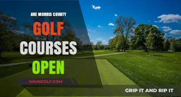 Morris County Golf Courses: Current Open Status and Updates