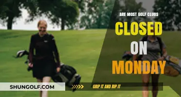 Are Golf Clubs Closed on Mondays? Exploring the Common Practice