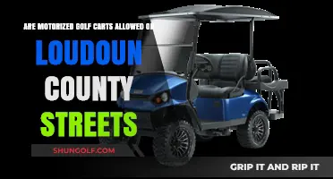 Motorized Golf Carts on Loudoun County Streets: Legal or Not?