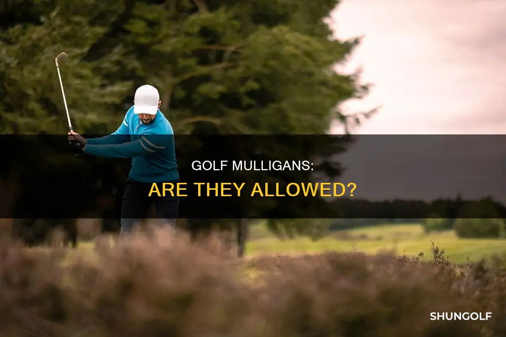 are mulligans allowed in golf