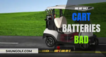 How to Tell If Your Golf Cart Batteries Are Failing