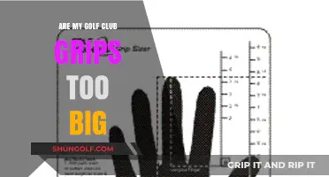 Are Your Golf Club Grips Too Big? Find Out Now