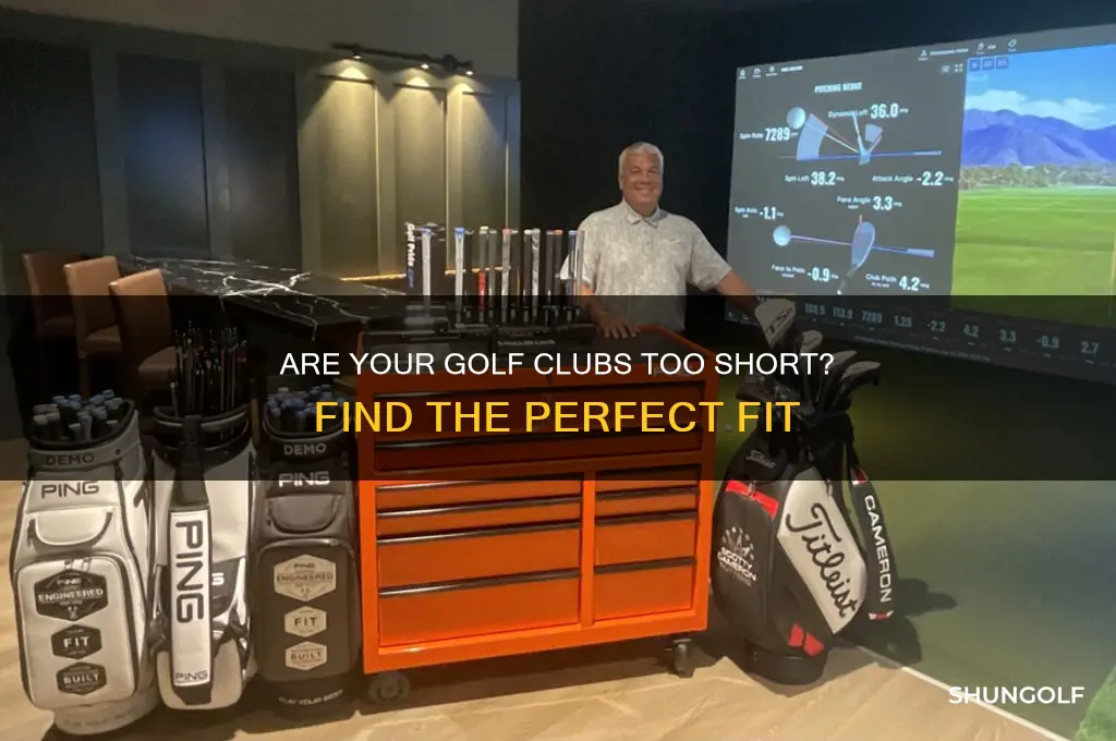 are my golf clubs too short