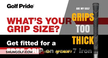 Are Your Golf Grips Too Thick? A Guide to Optimal Grip Size