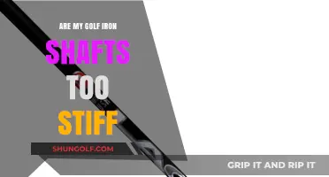 Are Your Golf Iron Shafts Too Stiff? Find Out Now