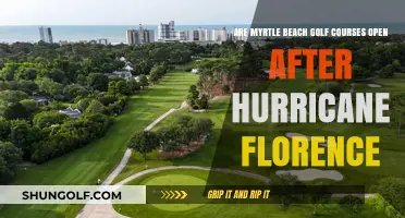 Myrtle Beach Golf Courses Status Post-Hurricane Florence: Are They Open?