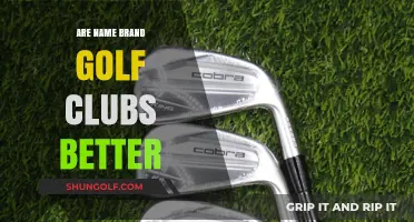Name Brand vs. Generic Golf Clubs: Which Offers Better Performance?