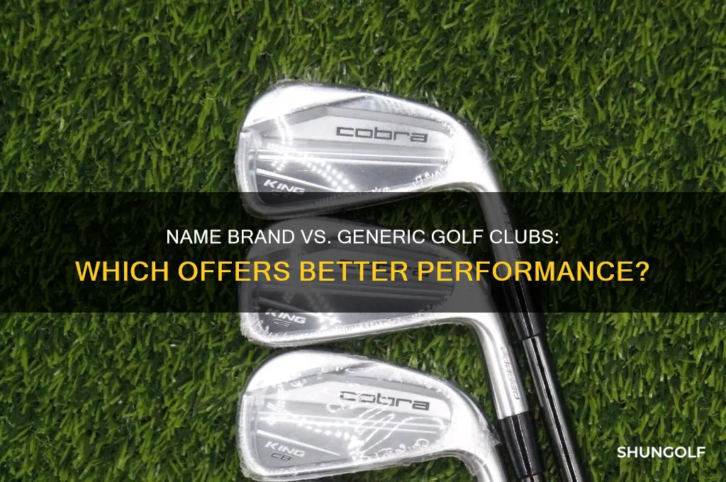 are name brand golf clubs better