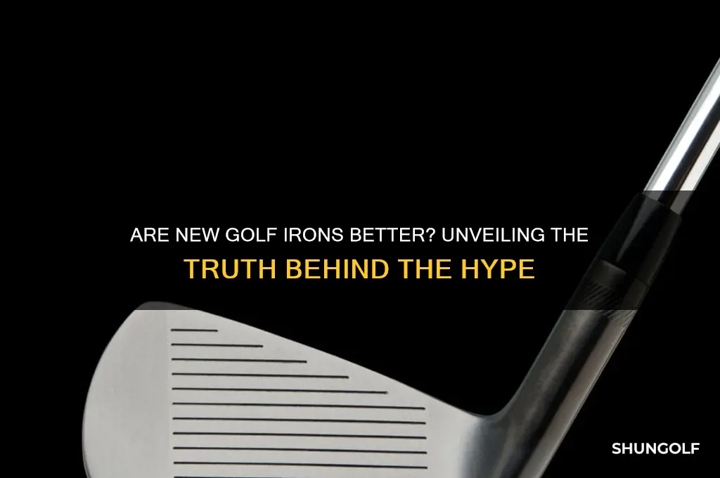 are new golf irons better