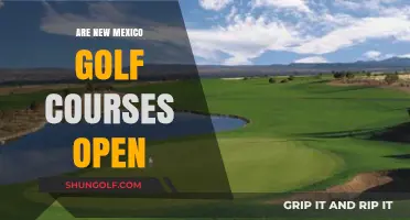 Are New Mexico Golf Courses Open? Current Status and Updates