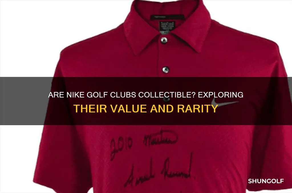 are nike golf clubs collectable
