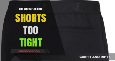 Nike Flex Golf Shorts: Comfortable Fit or Uncomfortably Tight?