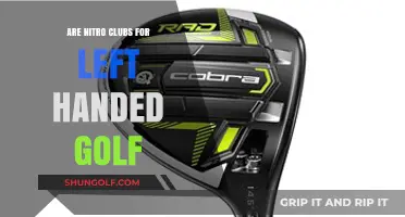 Left-Handed Golfers: Do Nitro Clubs Suit Your Swing?